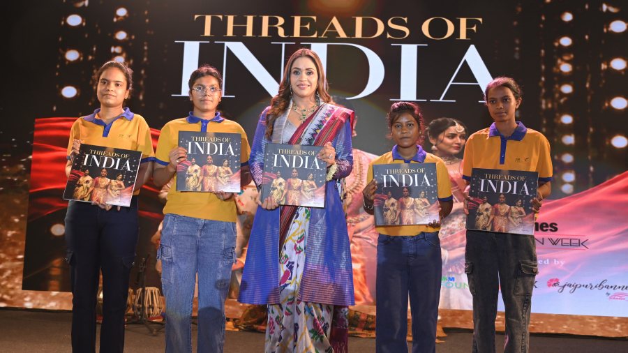M3M Foundation Showcases ‘Threads of India’ Textile Collection